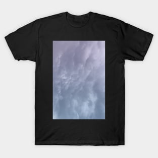 Blue and Purple Cloudy Sky Photography T-Shirt